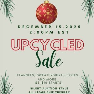Upcycled Christmas Sale